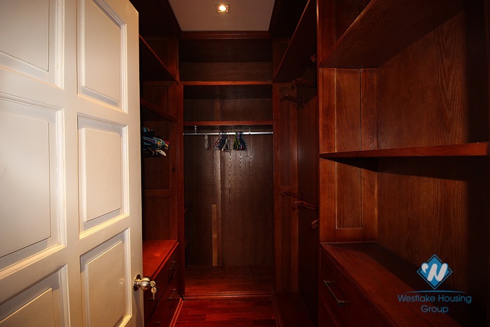 Spacious villa with 5 bedrooms for rent in T block, Ciputra, Hanoi